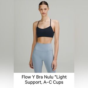 Lululemon Flow Y Bra Nulu